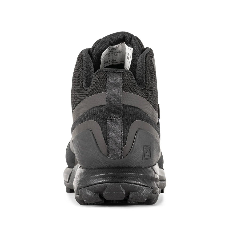 Black Waterproof Mid-Height Work Boots V778