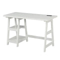 Trestle Desk with Charging Station A10184