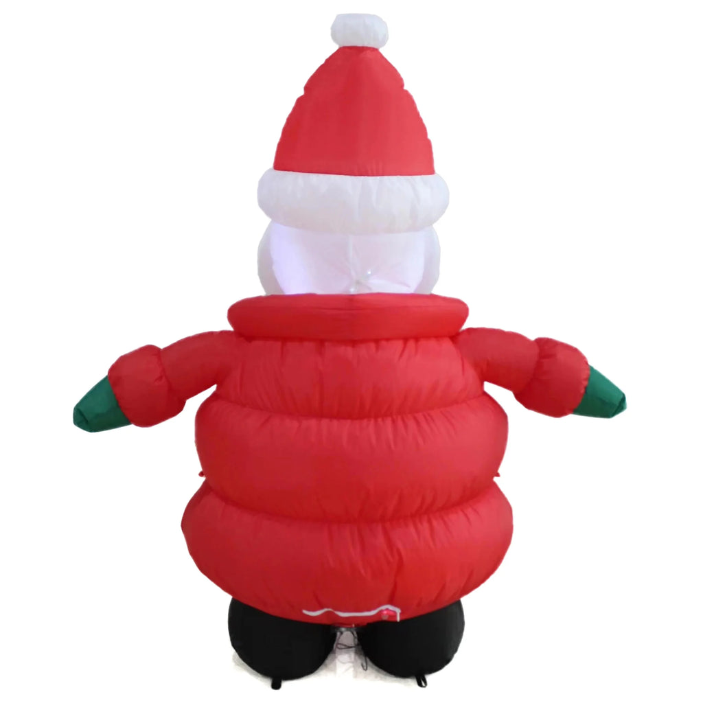 Lighted Christmas Inflatable Santa P44558