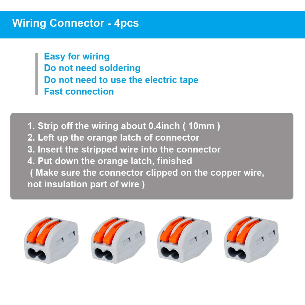12V 200W Low Voltage Transformer IP67 Waterproof LED Driver Power Supply 200 Watts Adapter 110V AC to 12V DC Pack of 2 U2936