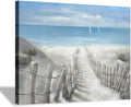 Coastal Beach Painting on Canvas Wall Art (36” x 24” x 1 Panel) K163577