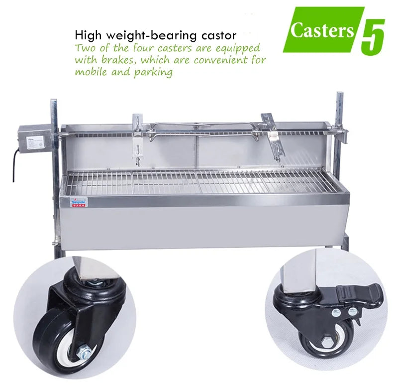 46inch Stainless Steel Electric Rotating Grill BBQ P59484