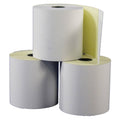 Banking/Teller Window/ATM Rolls, 3x22 x 90&, 2-Ply, Canary/White, Pack of 50 Rolls C64289