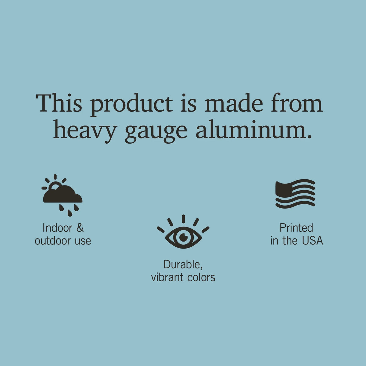 12x18 Aluminum Metal Sign Decor P1663