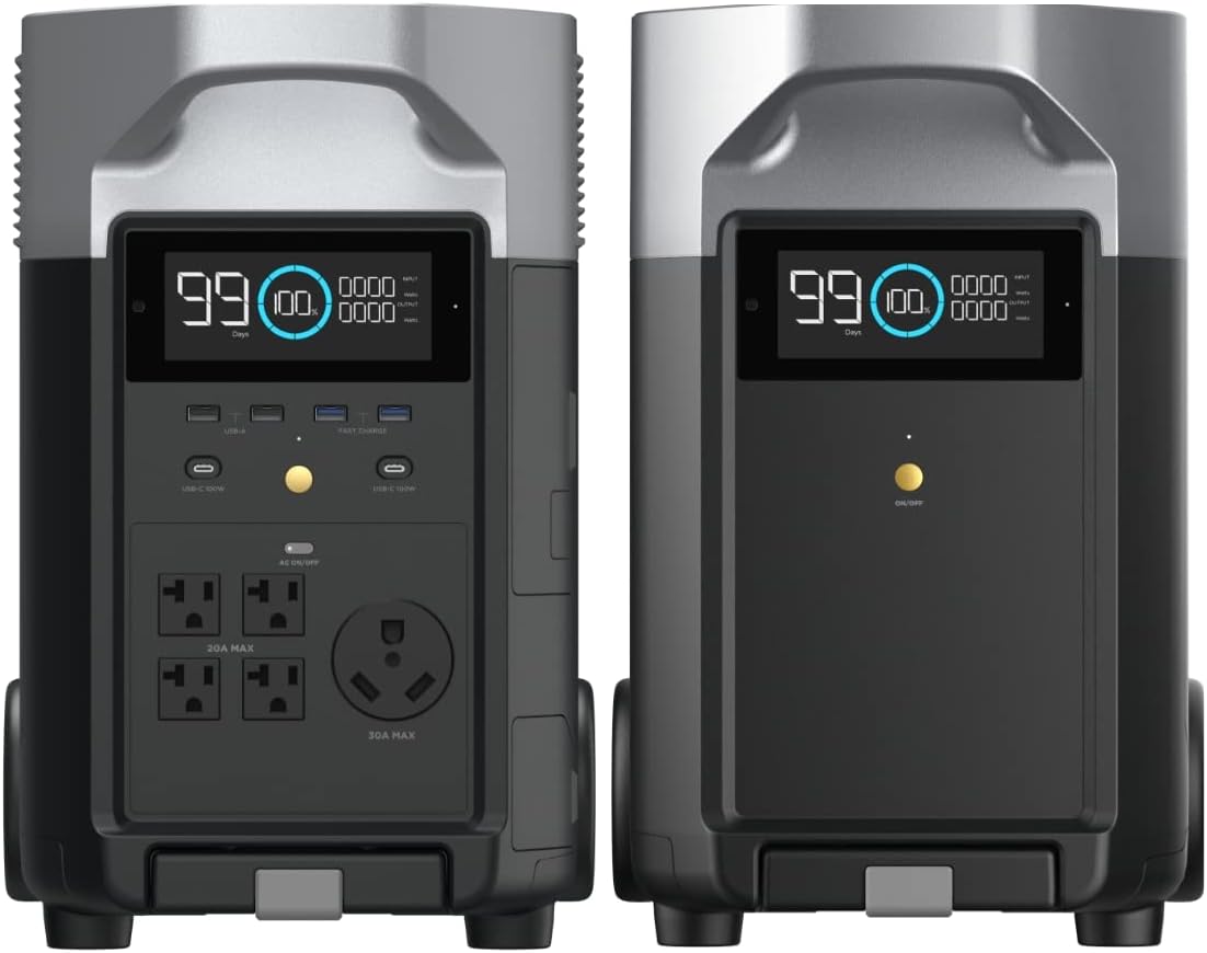 Portable Power Station, 3.6kWh-25kWh, 3600W AC Output G6099