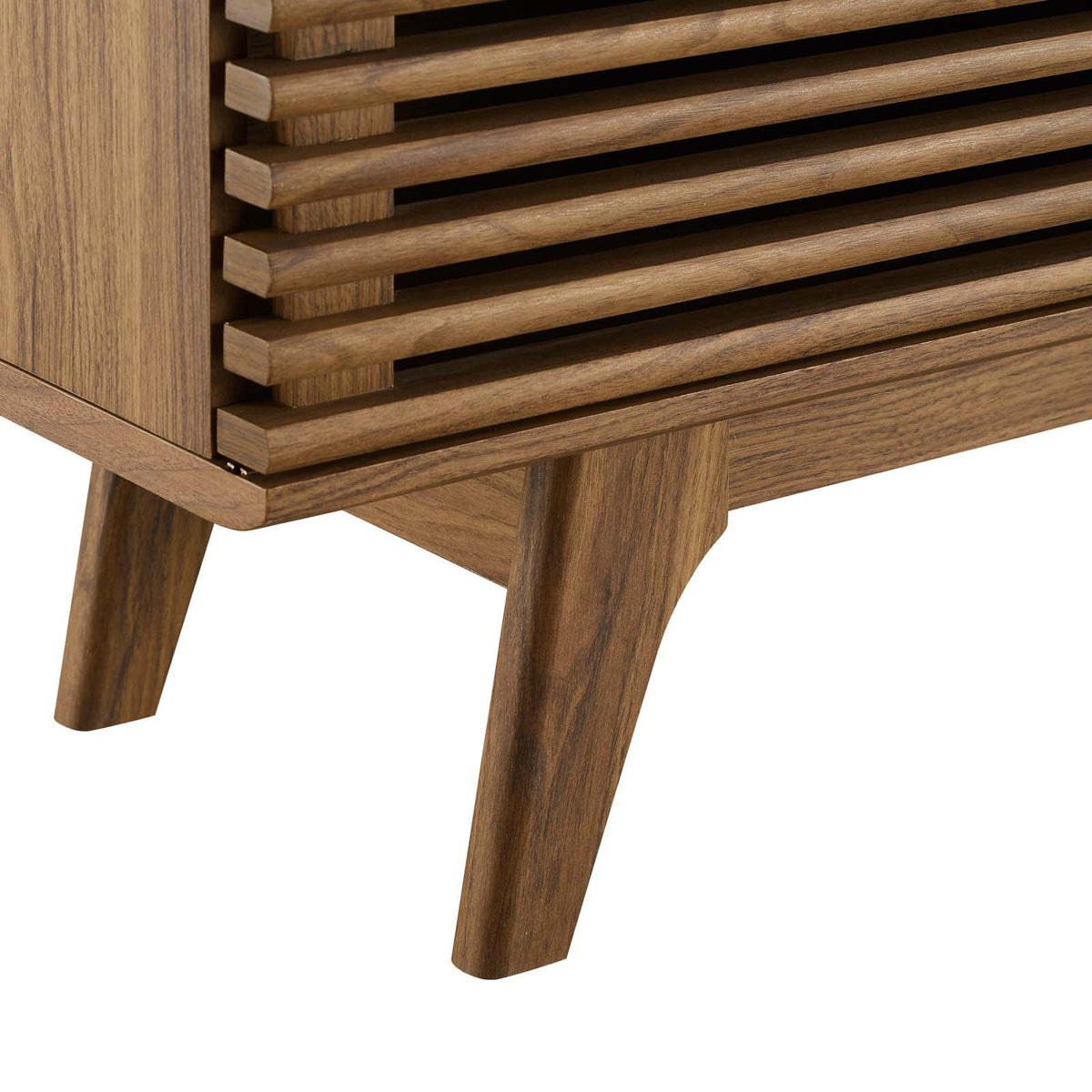 71" Walnut Media Console TV Stand I5245