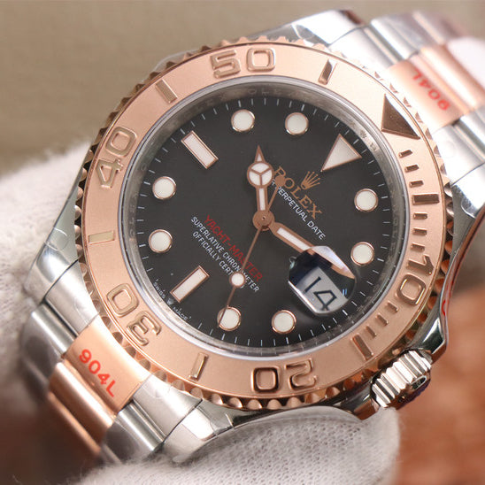 Rose Goldmix Black & Brown Dial Stainless Steel 40m K240
