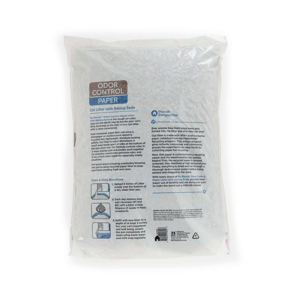 Odor Control Paper Pellet Cat Litter L183