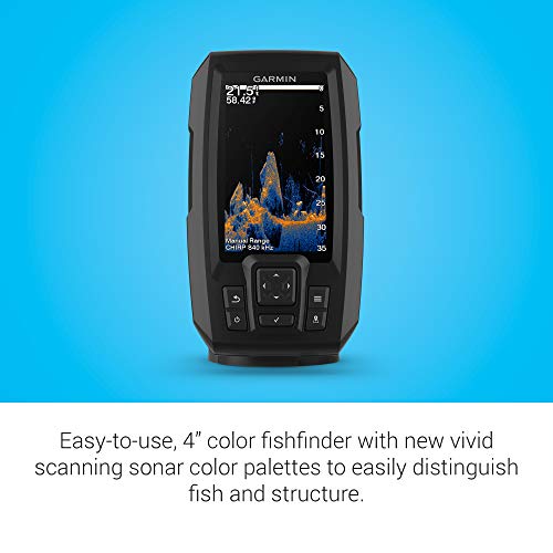 5-inch Color Fishfinder and Sonar Transducer M814