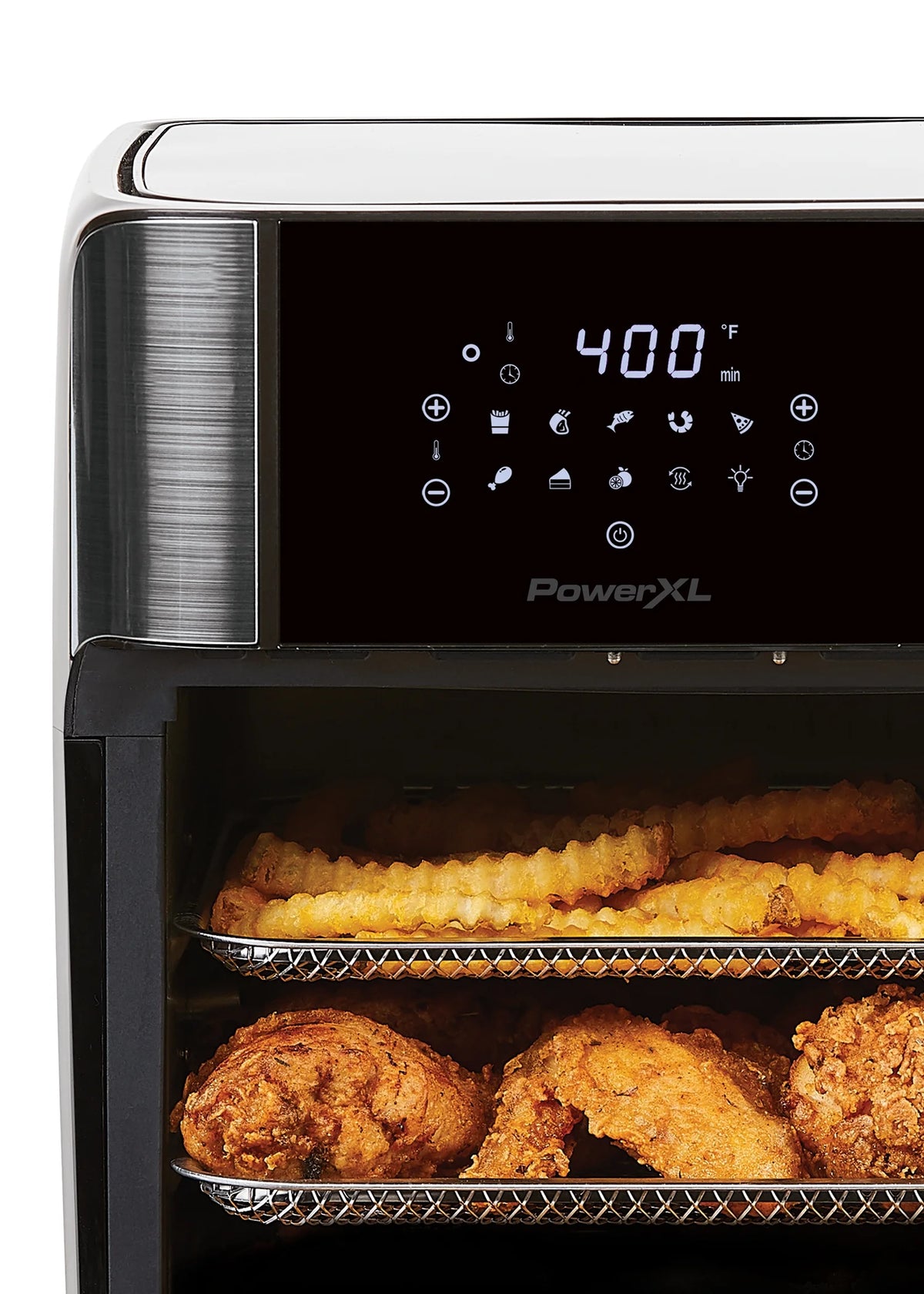 12 Quart Black Stainless Steel Air Fryer P529674