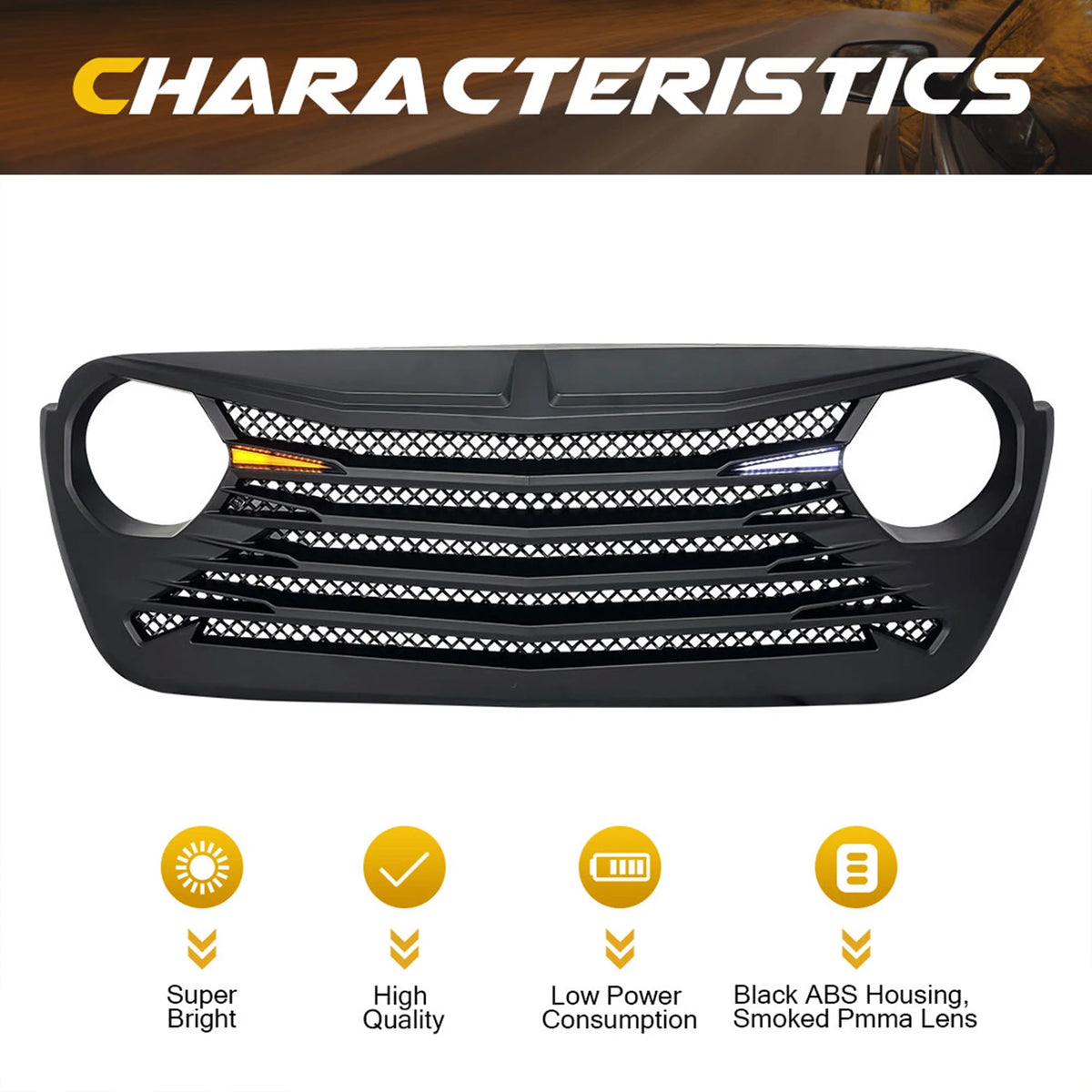 Grille with DRL K761