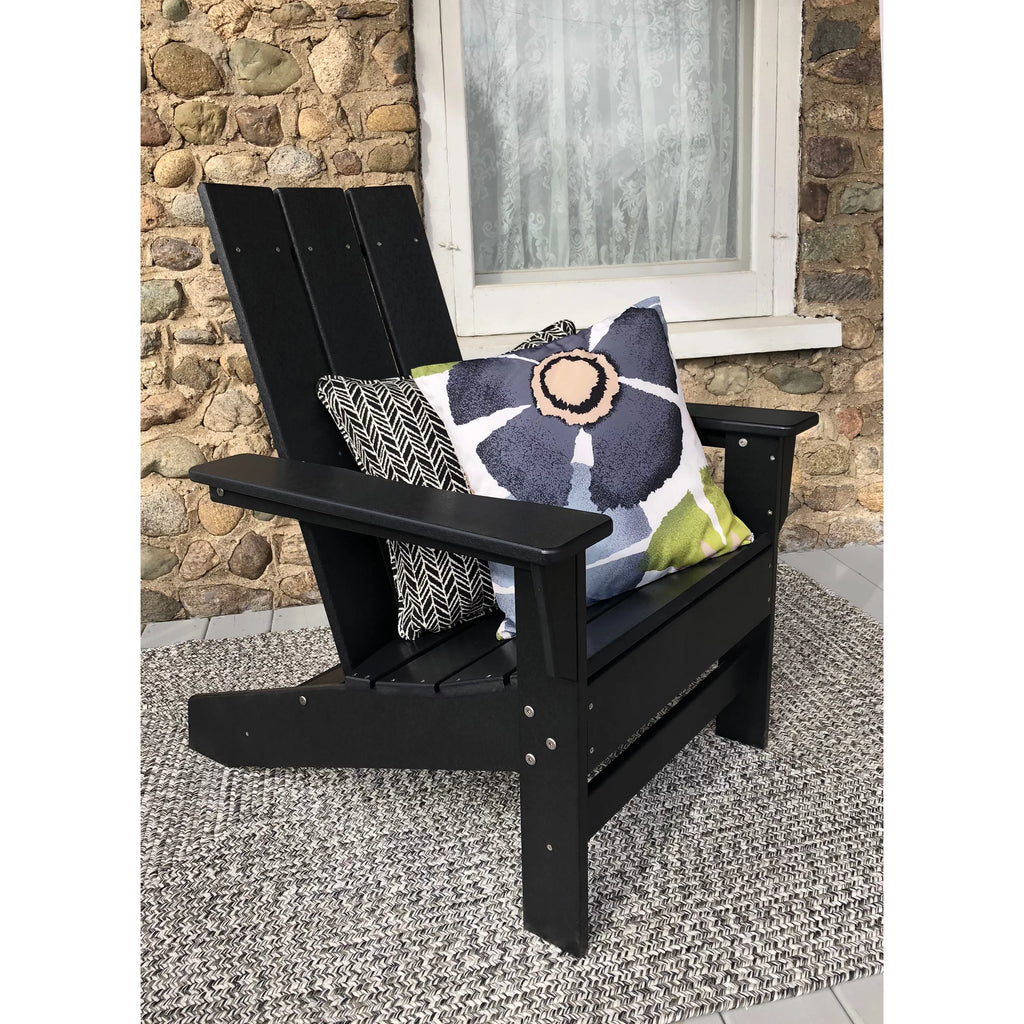 Recycled Plastic Modern Adirondack Chair W325174