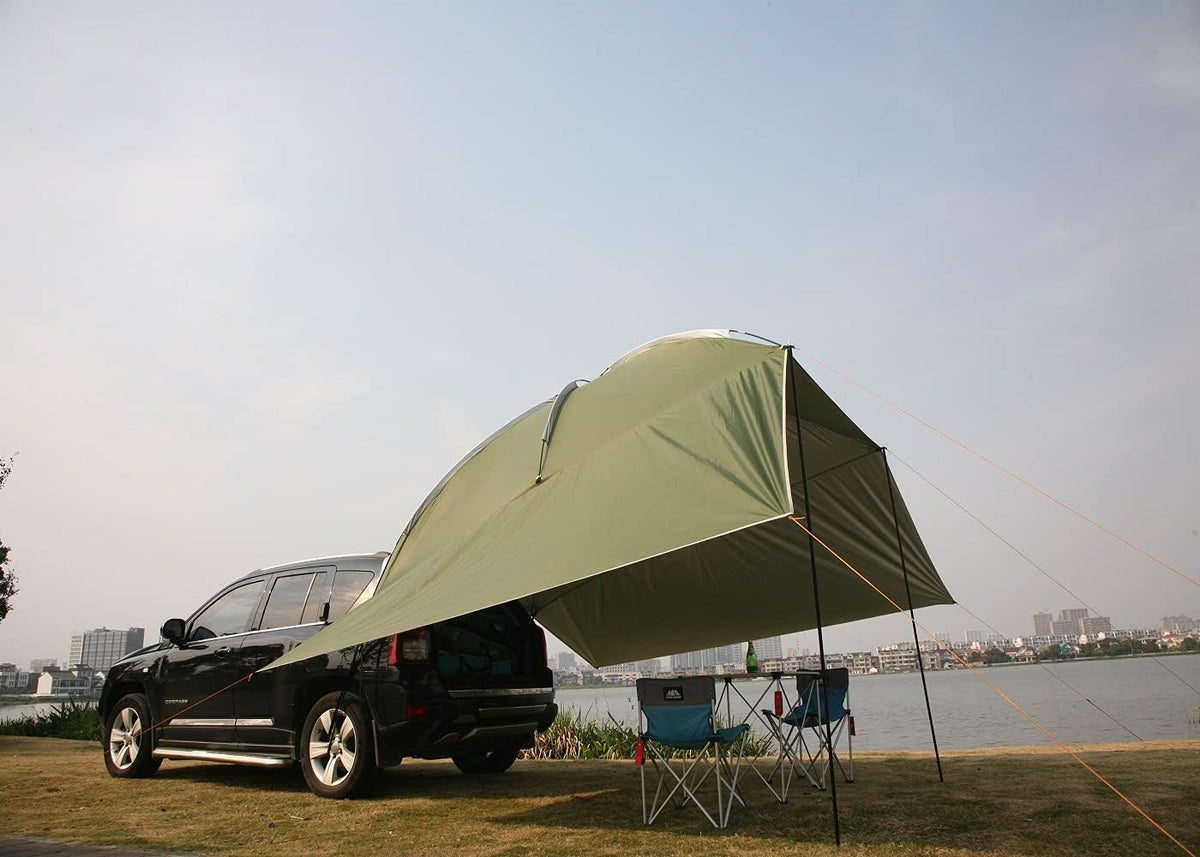 10.5'X7.5'X7.2' Waterproof Car Awning Tent D204