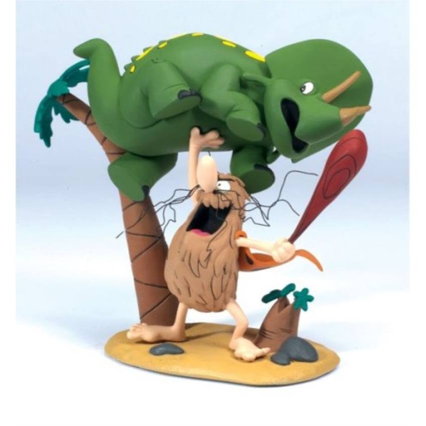 Captain Caveman with Dinosaur Action Figure J5408