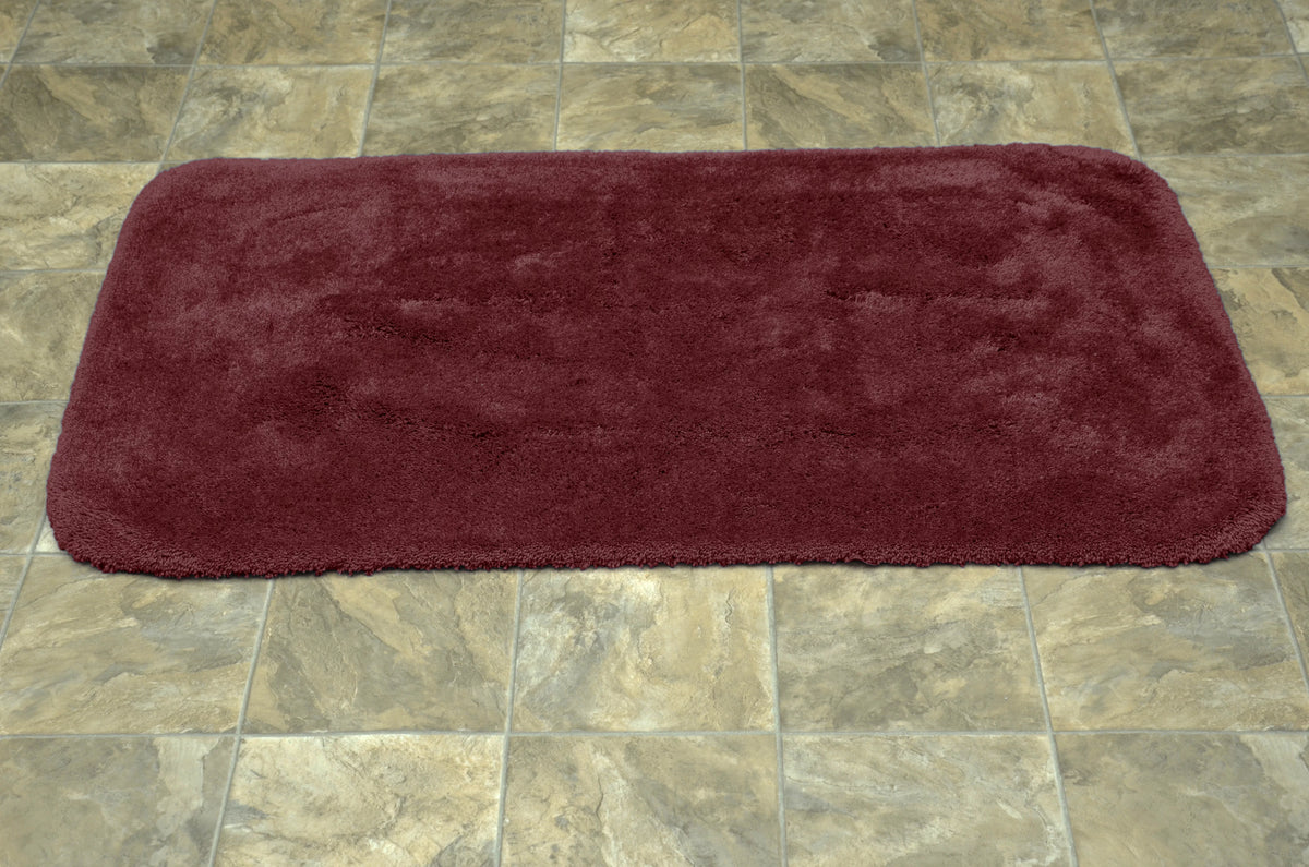 Chili Pepper Red Washable Bath Rug Y97850