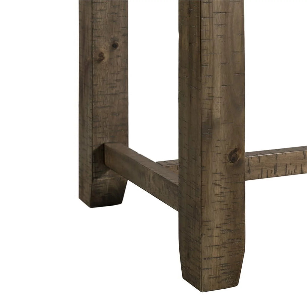 Wood Gray Bar Table Set T930