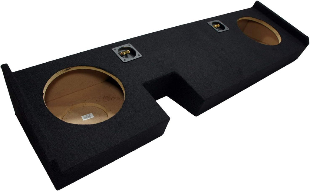 Compatible with 2009-2014 Ford F-150 Extended/Super Cab Truck Dual 10 Sub Box & HA-A400.1 J120