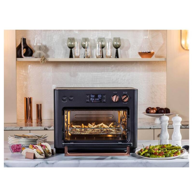 Matte Black 1,800 W Toaster Oven with 14 Modes E17140