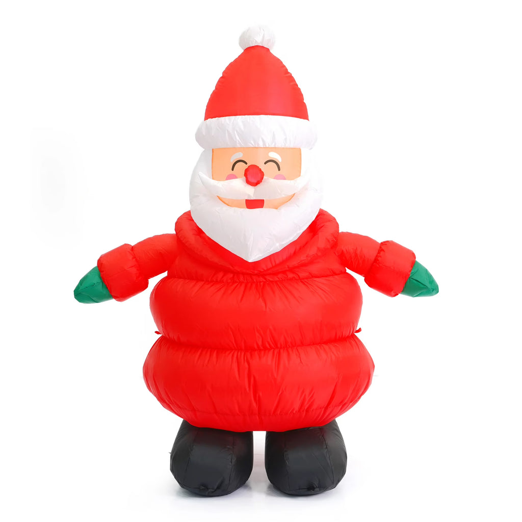 Lighted Christmas Inflatable Santa P44558