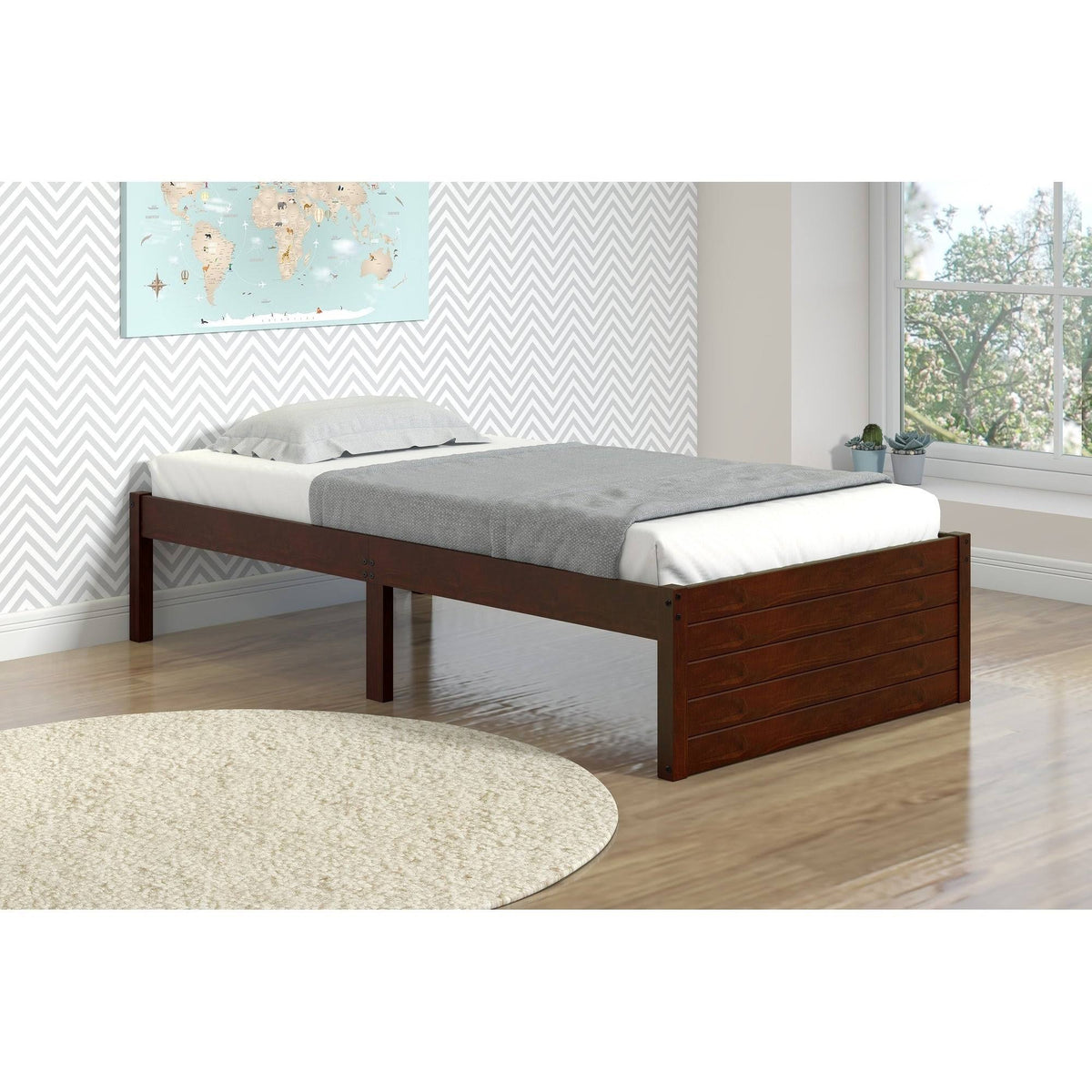 Twin Bed Cappuccino B967038