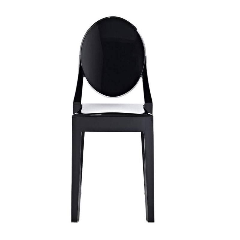 Polycarbonate Armless Chair Set of 2 E8894