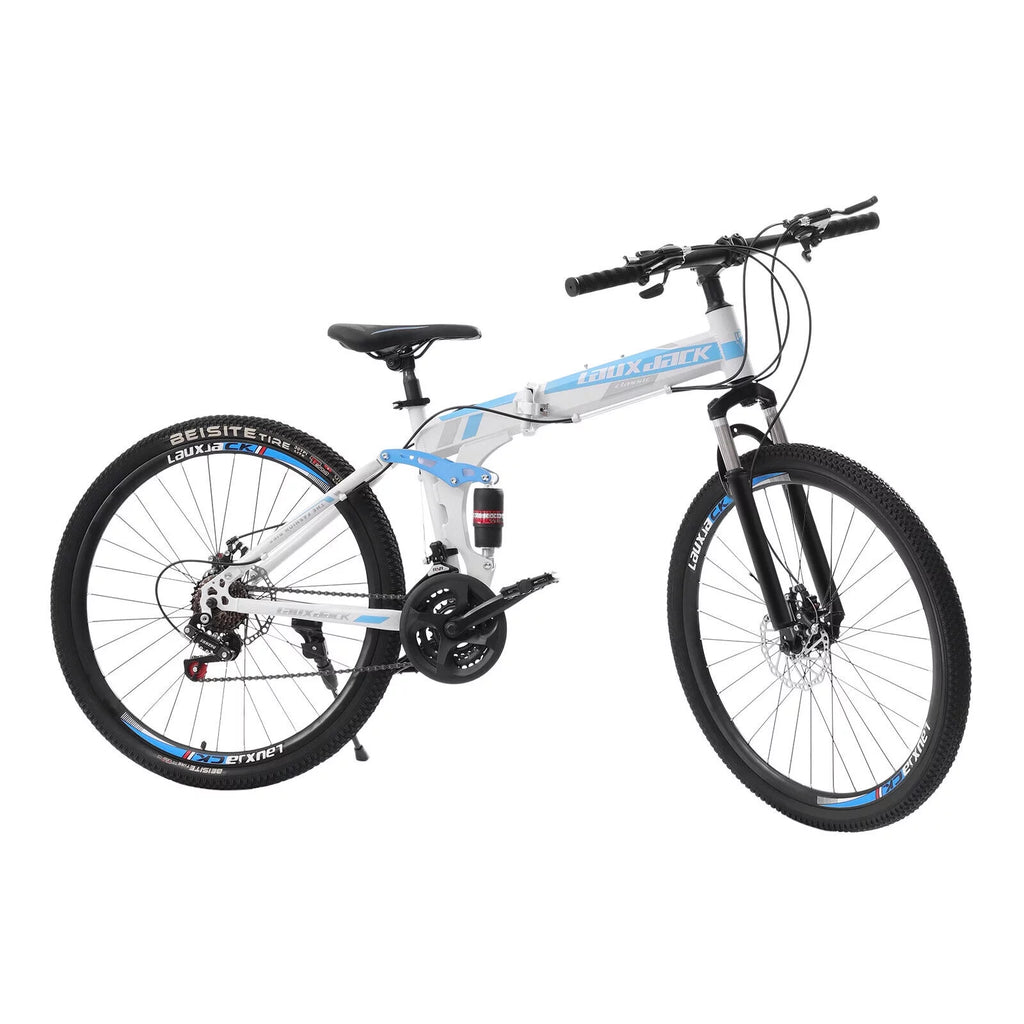 21 Speed Disc Brake Folding Mountain Bike U4948