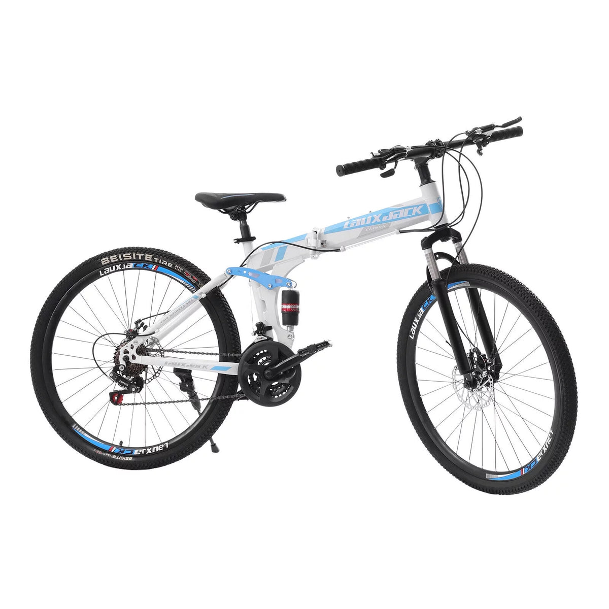 21 Speed Disc Brake Folding Mountain Bike U4948