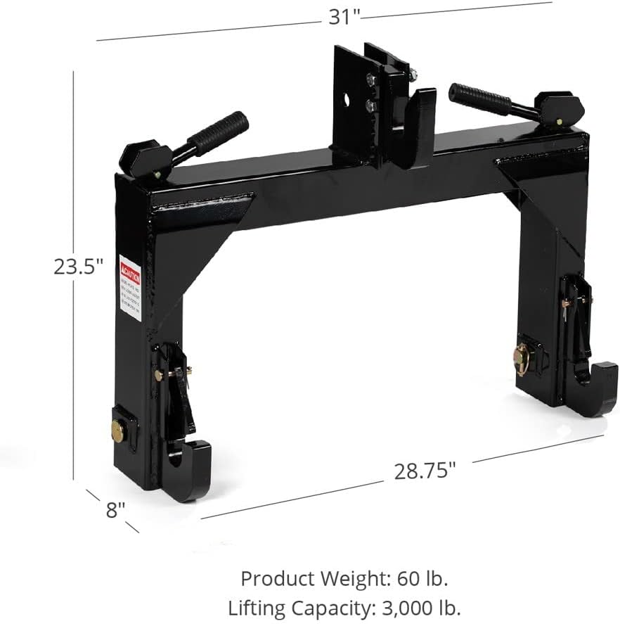 3-Point Quick Hitch for Tractors F25721
