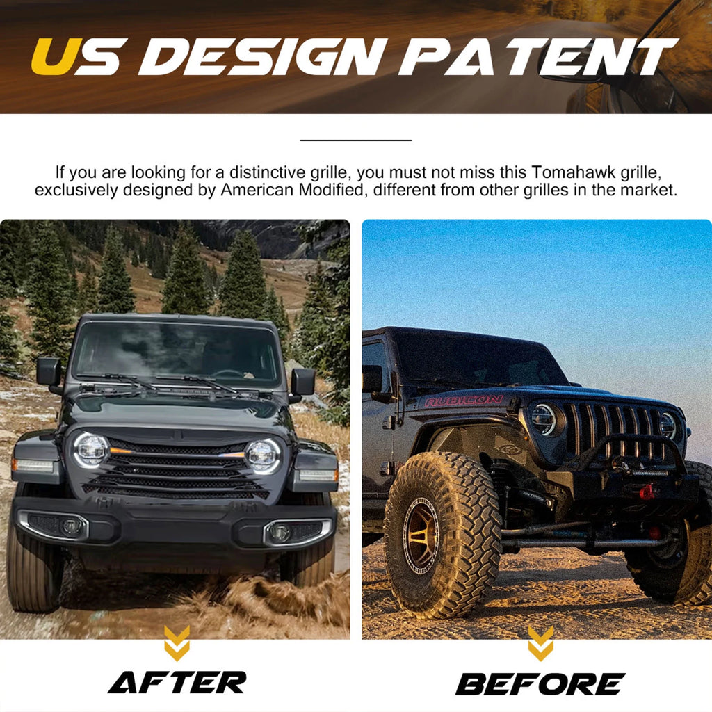 Grille with DRL K761