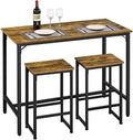 3 Piece Counter Height Dining Table with Stools Set of 2 R8864