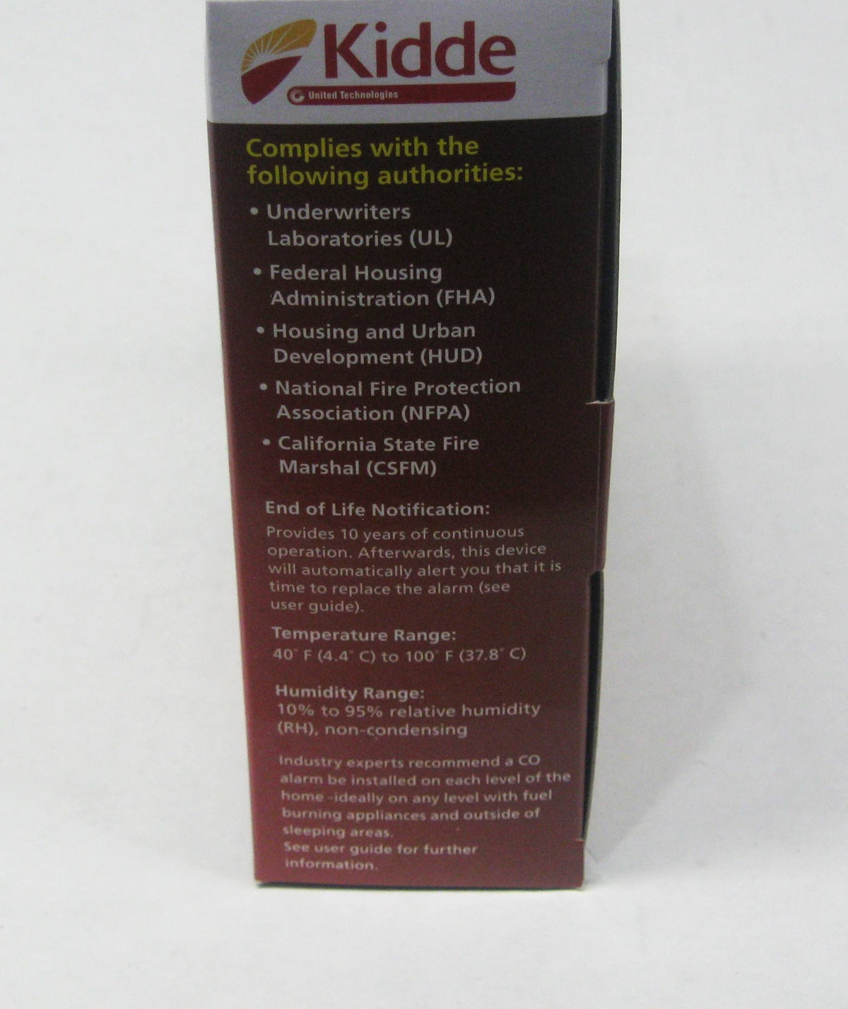 Smoke and Carbon Monoxide Alarm D651325