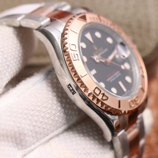Rose Goldmix Black & Brown Dial Stainless Steel 40m K240