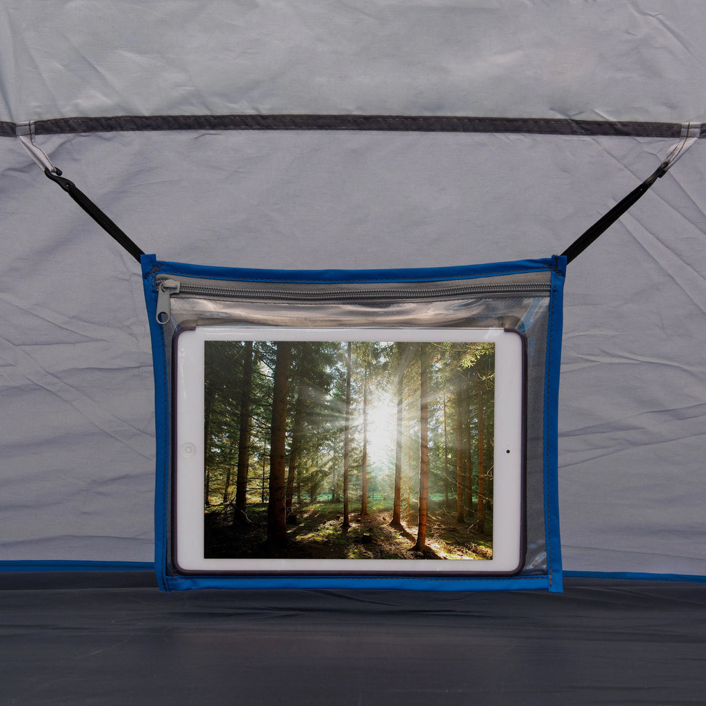 16-Person 3-Room Cabin Tent with 3 Entrances H8410