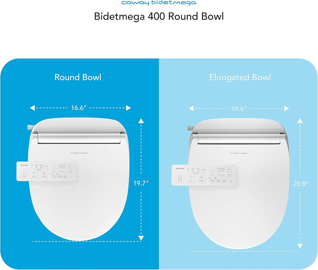 White Electronic Bidet Seat W33260