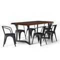 Mango Wood 7 Pc Dining Set with 6 Dining Chairs M761