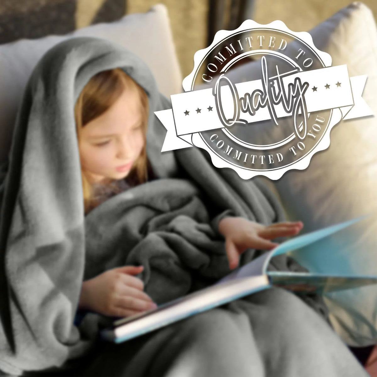 Cream Full/Queen Flannel Fleece Blanket I946134