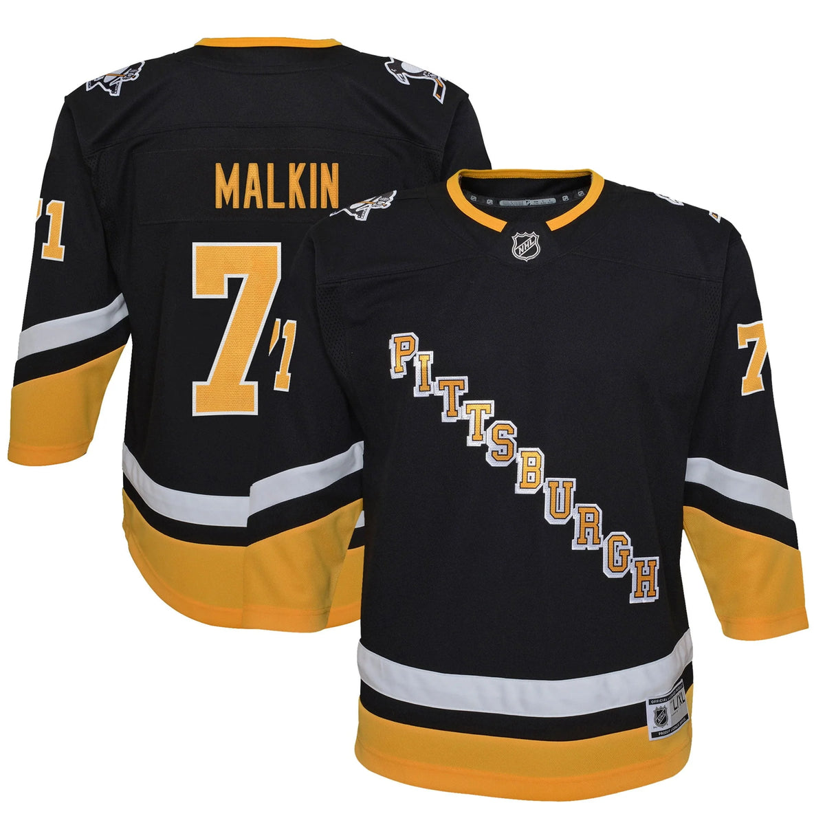 Black Pittsburgh Penguins Jersey Q173