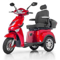 3 Wheel Mobility Scooter 300 lb. Weight Capacity Red Z96992
