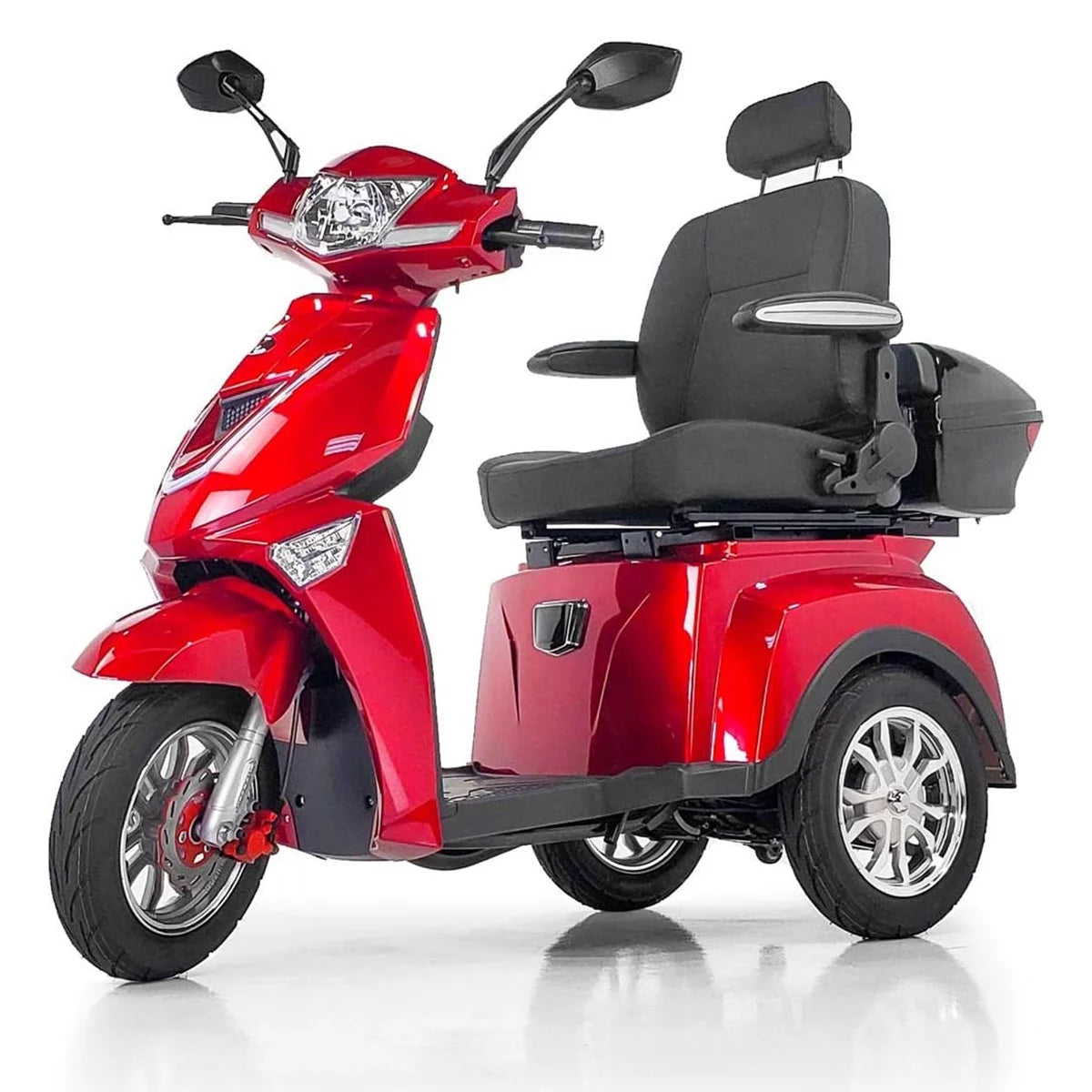 3 Wheel Mobility Scooter 300 lb. Weight Capacity Red Z96992