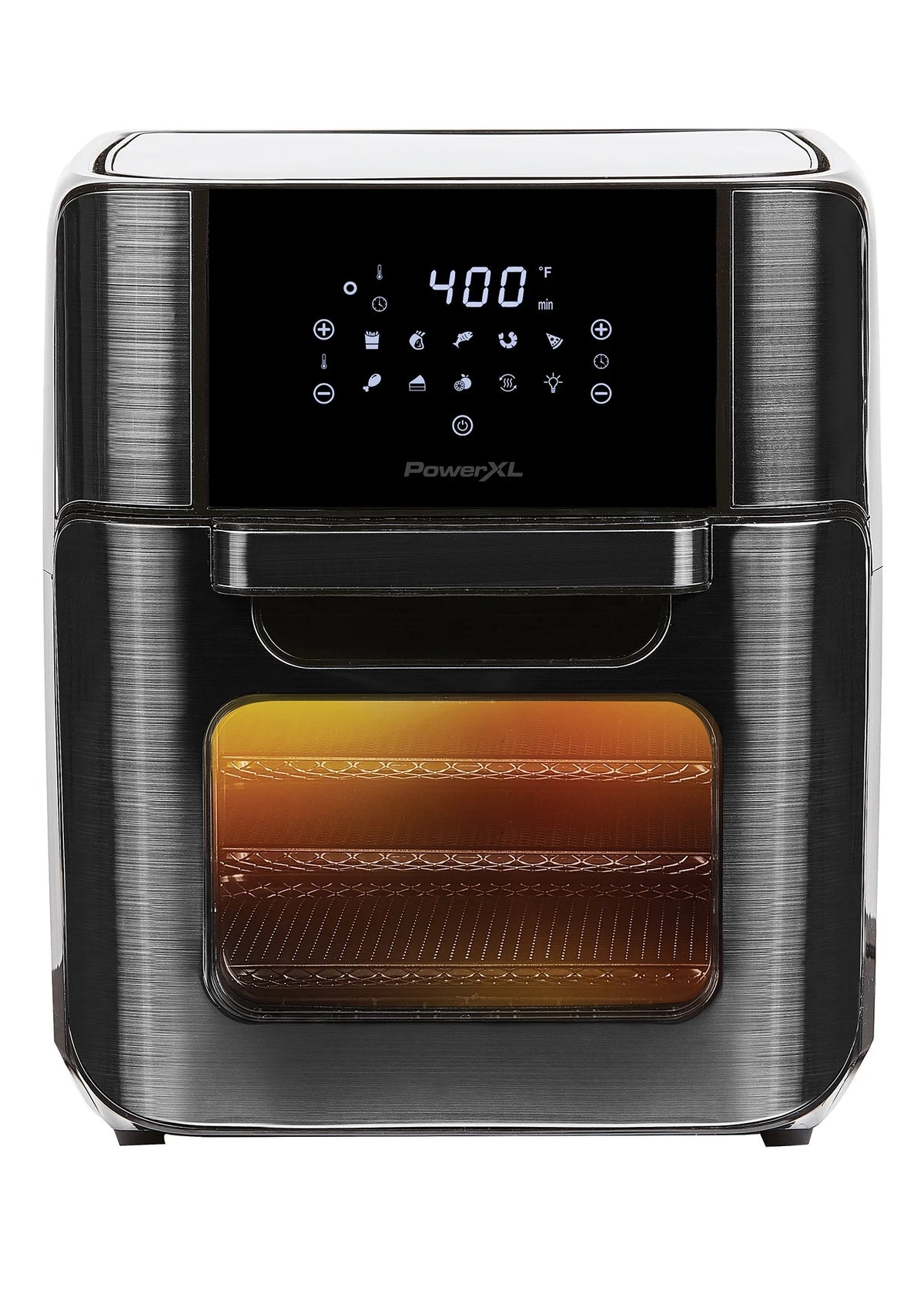 12 Quart Black Stainless Steel Air Fryer P529674