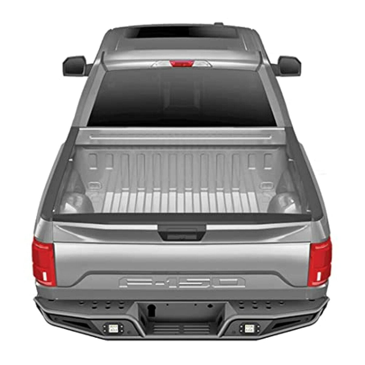 Powder Coated Black Steel Bumper J904