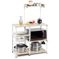 Natural Steel Baker's Rack H125