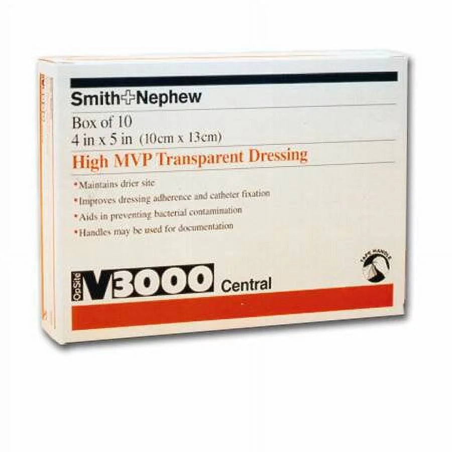 Transparent Adhesive Dressing 5.5"x4" 50/bx N6656