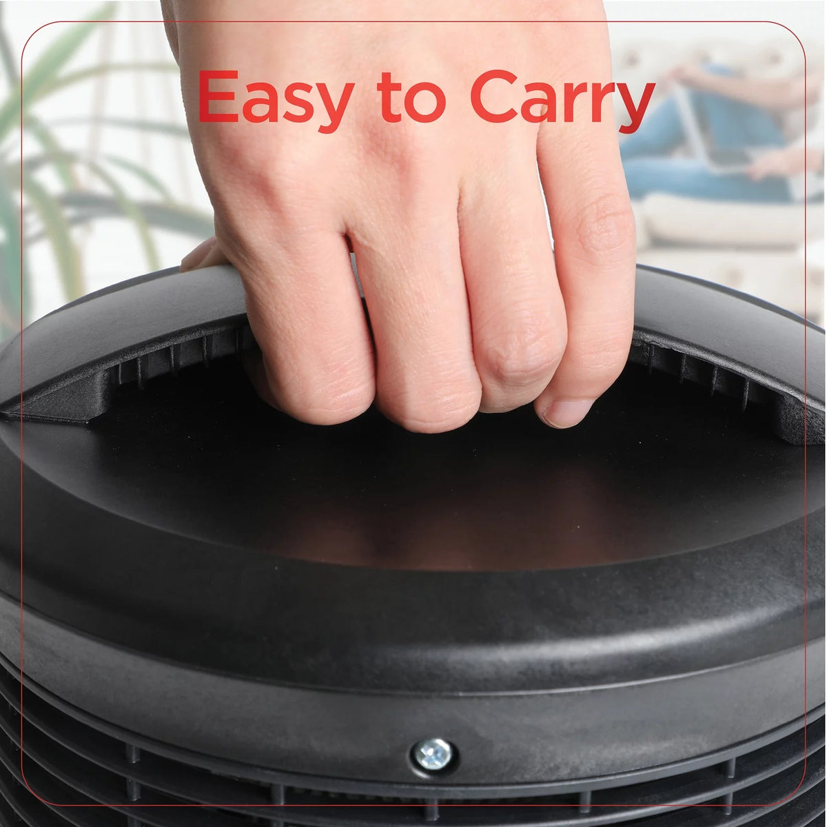 1,500-Watt-Max Portable 360° Surround Fan Heater with Thermostat D113212