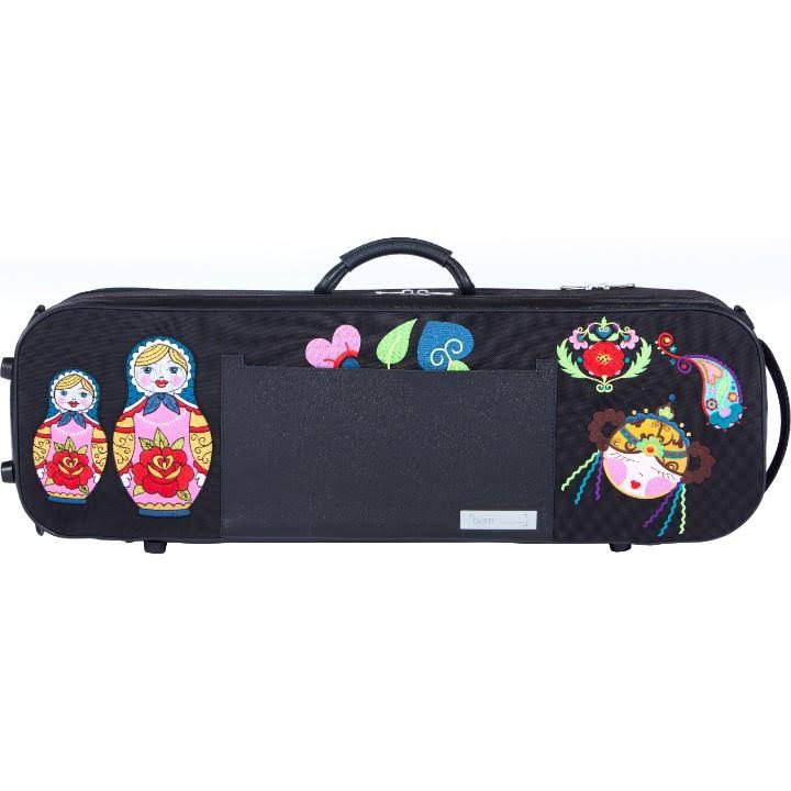 Black Oblong Violin Case I8384