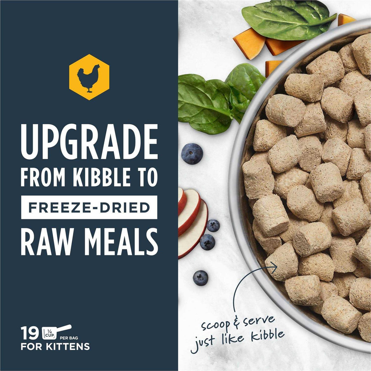 Freeze Dried Chicken Kitten Food L3888