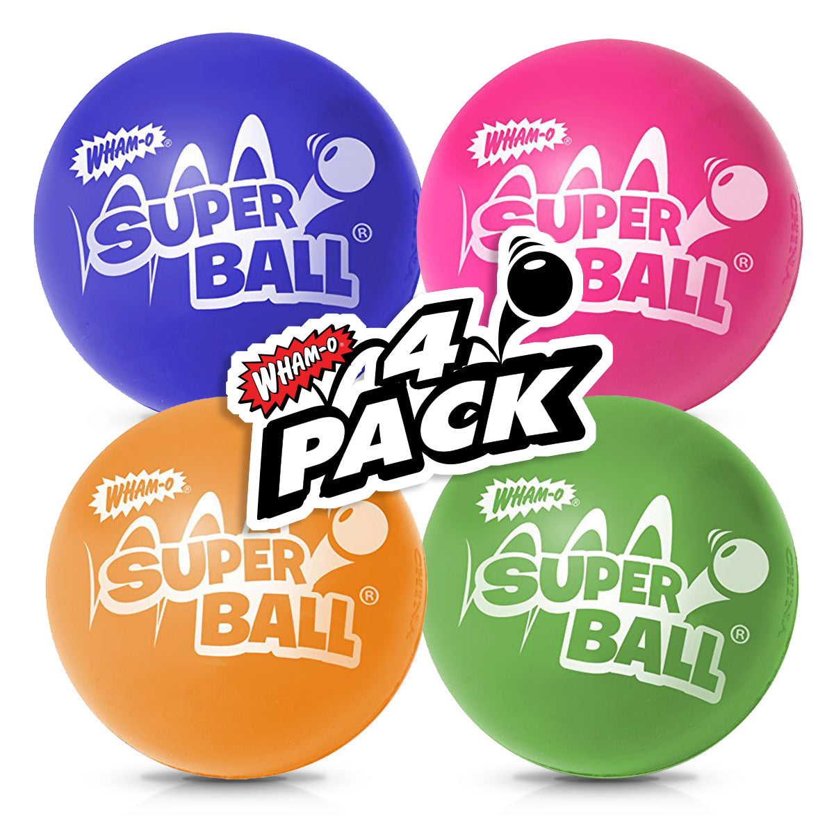 4 Pack Superball C1634
