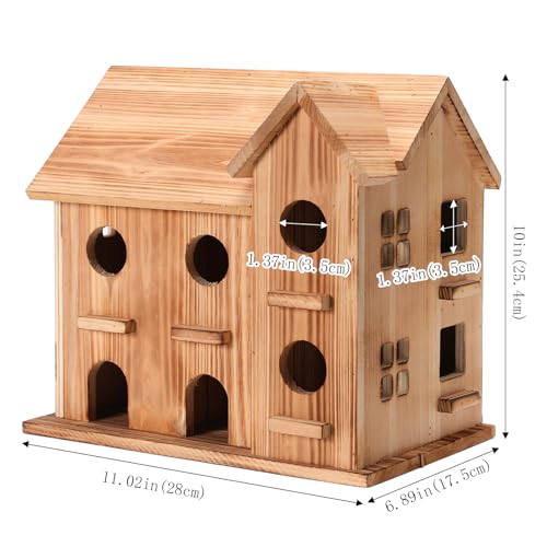 10 Hole Hanging Birdhouse Kit H272243