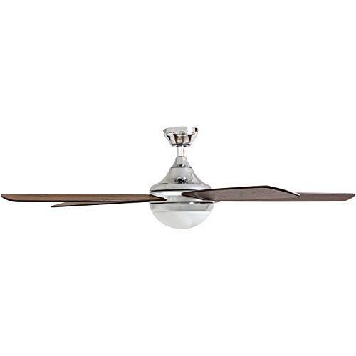 52 inch Chrome Ceiling Fan with Remote Z82964