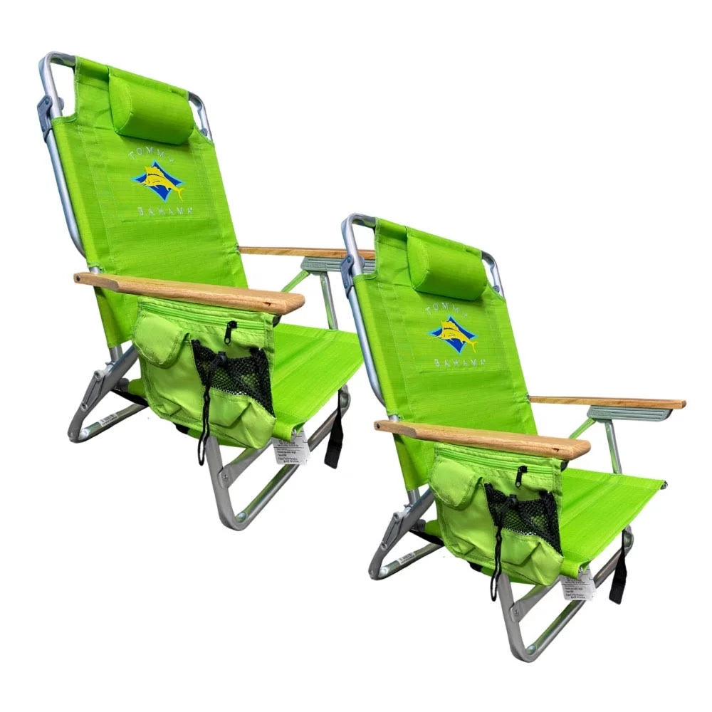 Green Beach Chair 2 Pack G581